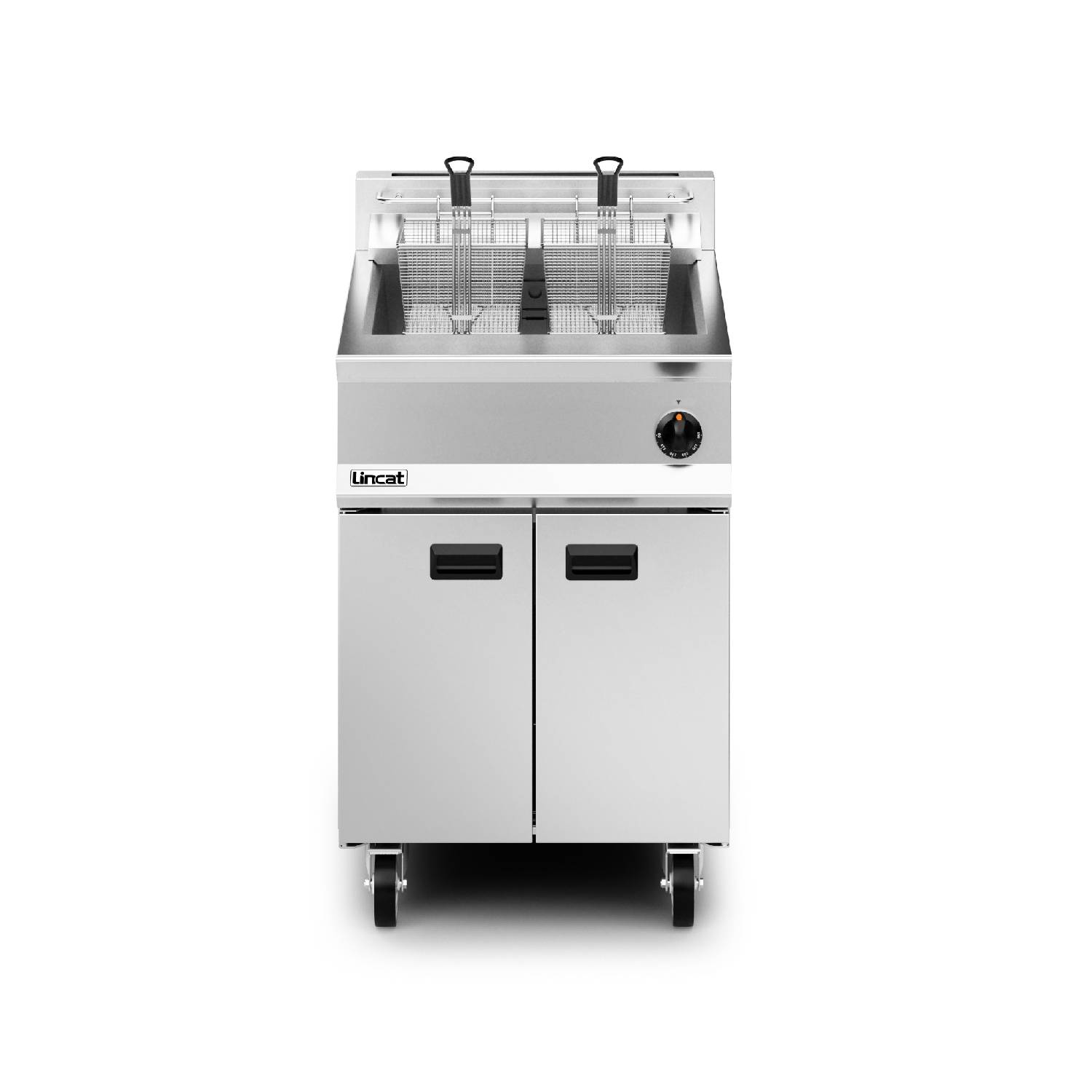Lincat OG8107 Single Tank (Twin Basket) Gas Fryer, 600mm wide, 25L Oil Capacity Lincat OG8107 Single Tank (Twin Basket) Gas Fryer, 600mm wide, 25L Oil Capacity
