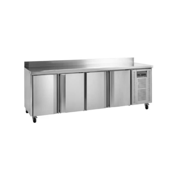 Tefcold CF7410 SS 4 Door Gastronorm Counter Freezer 553L