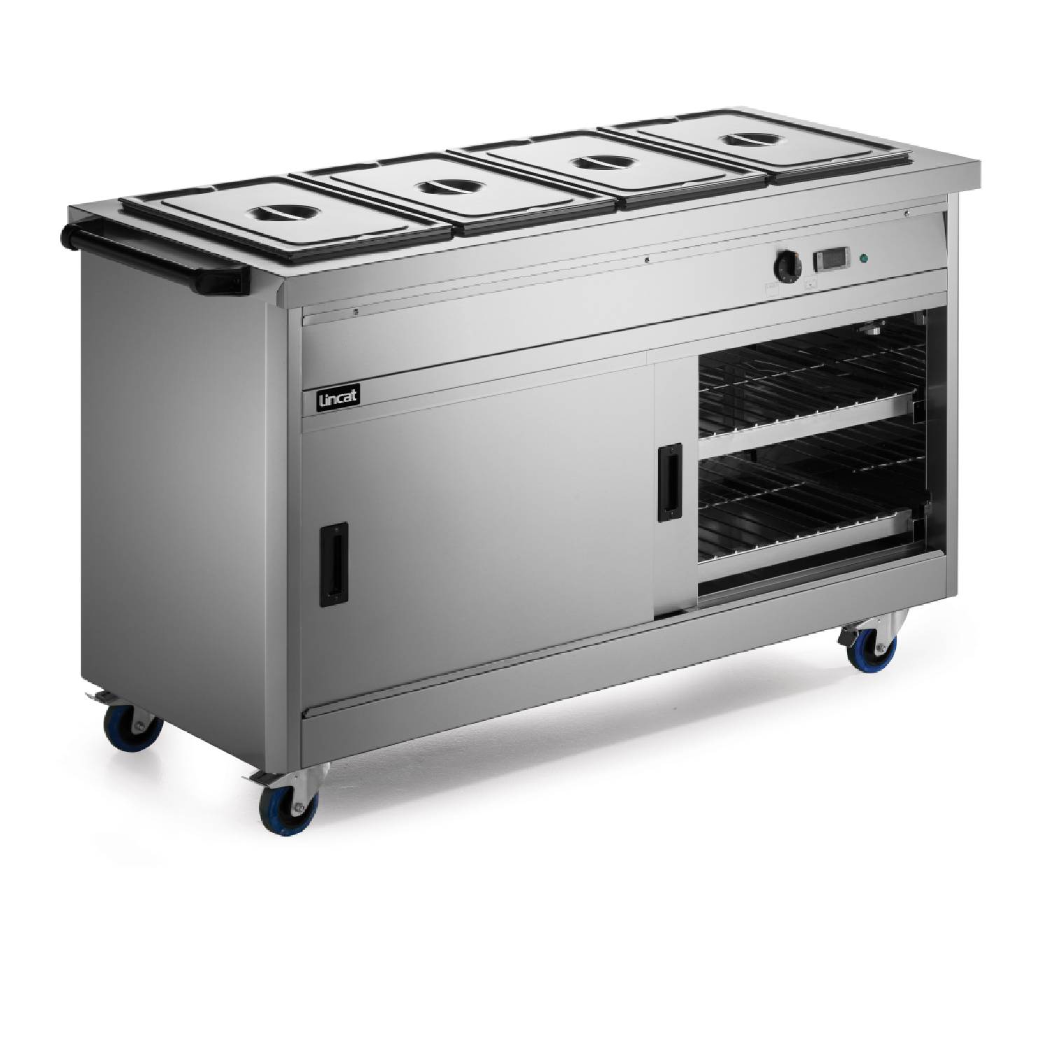 Lincat P6B4 Hot Cupboard with Bains Marie Top