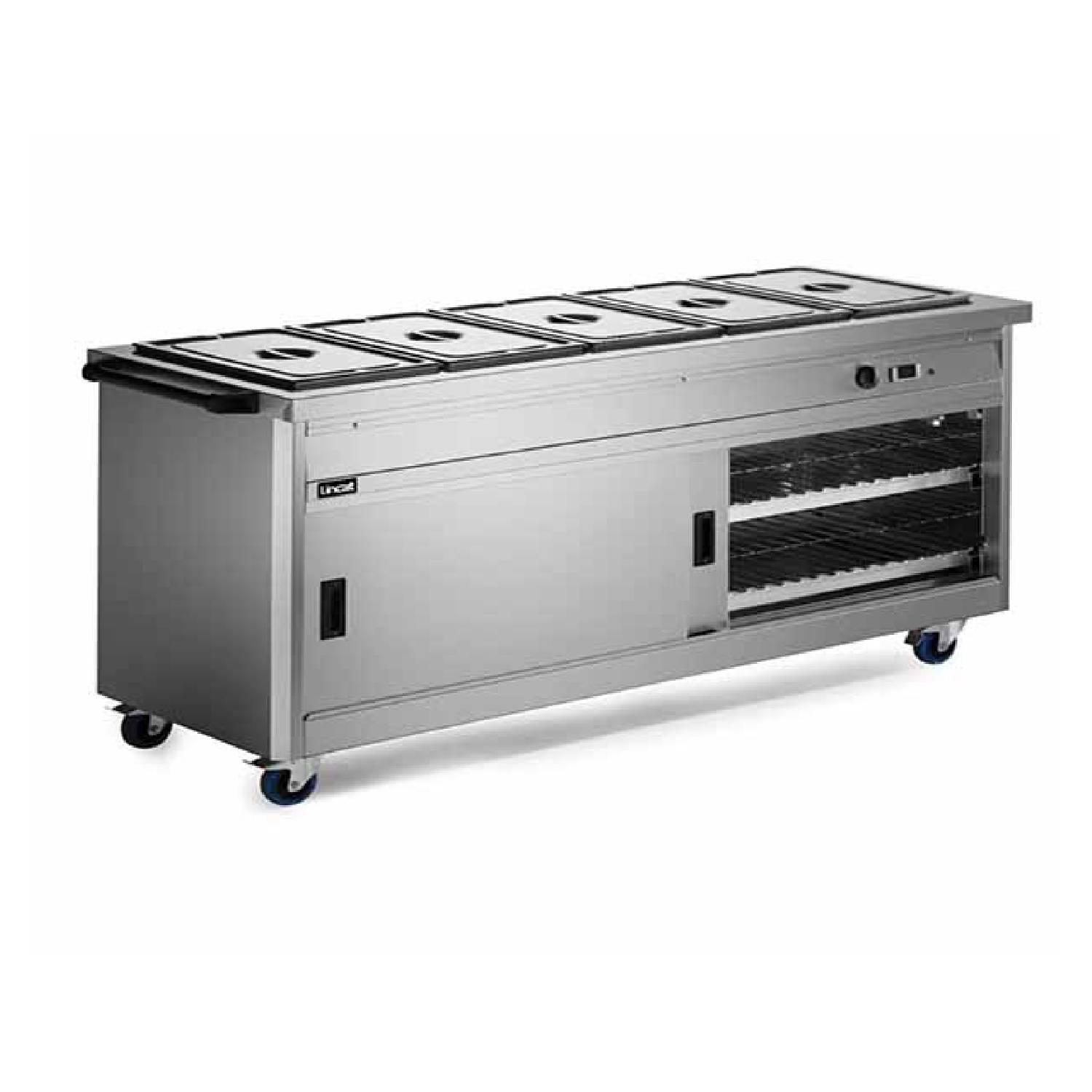 Lincat P6B5 Hot Cupboard with Bains Marie Top