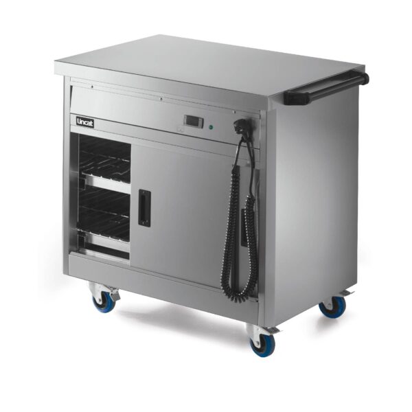 Lincat P6P2 Hot Cupboard with Plain Top