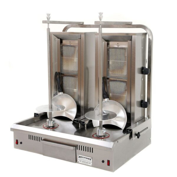 Archway 2BT Twin 2 Burner Gas Doner Kebab Machine - 2BT - LPG