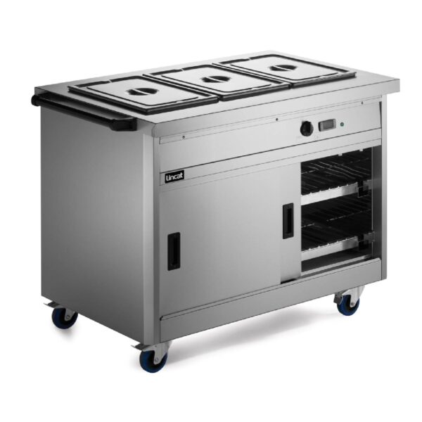 Lincat P8B3 Hot Cupboard with Bains Marie Top