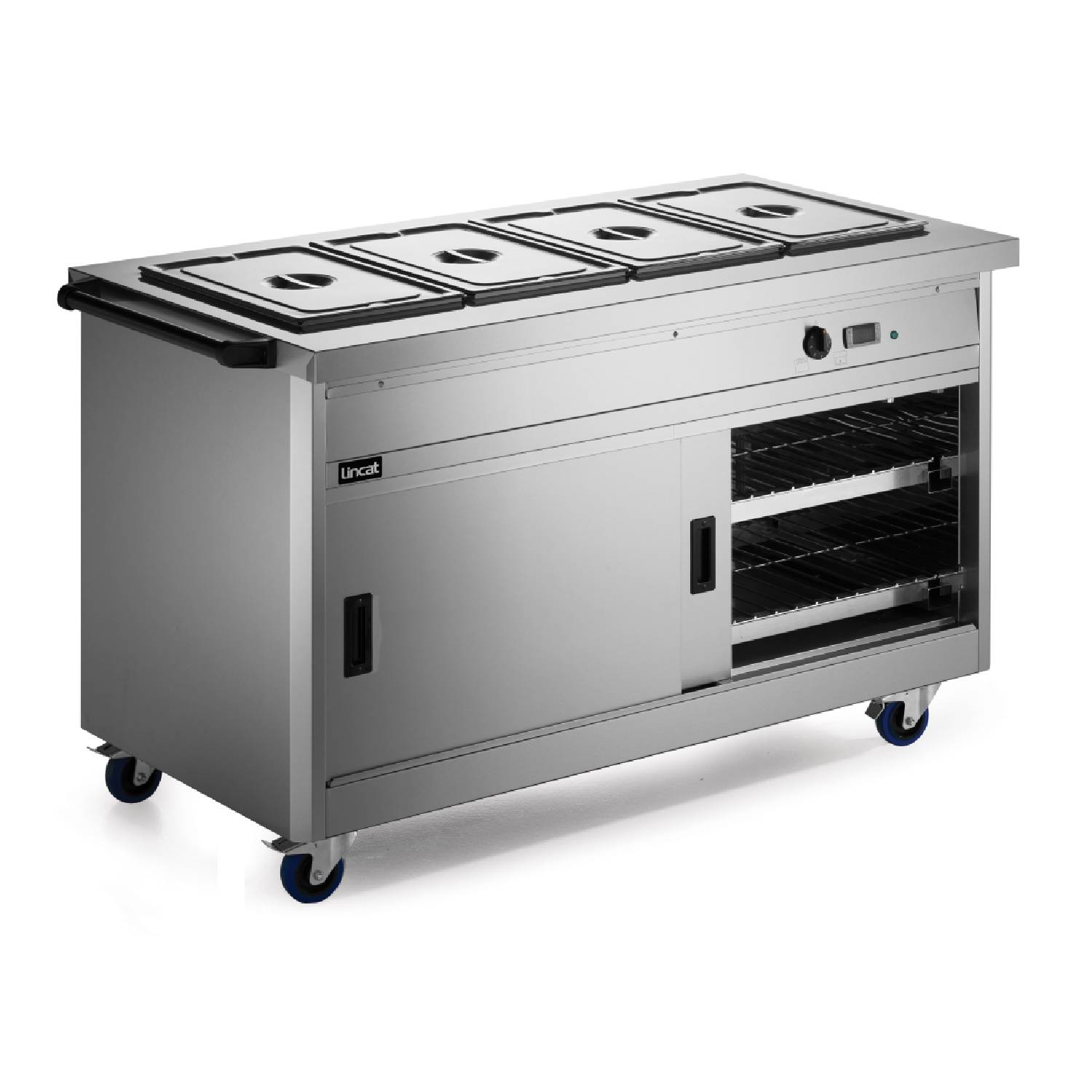 Lincat P8B4 Hot Cupboard with Bains Marie Top
