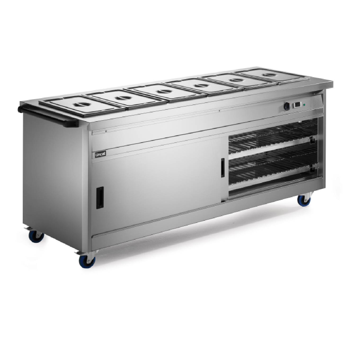 Lincat P8B6 Hot Cupboard with Bains Marie Top