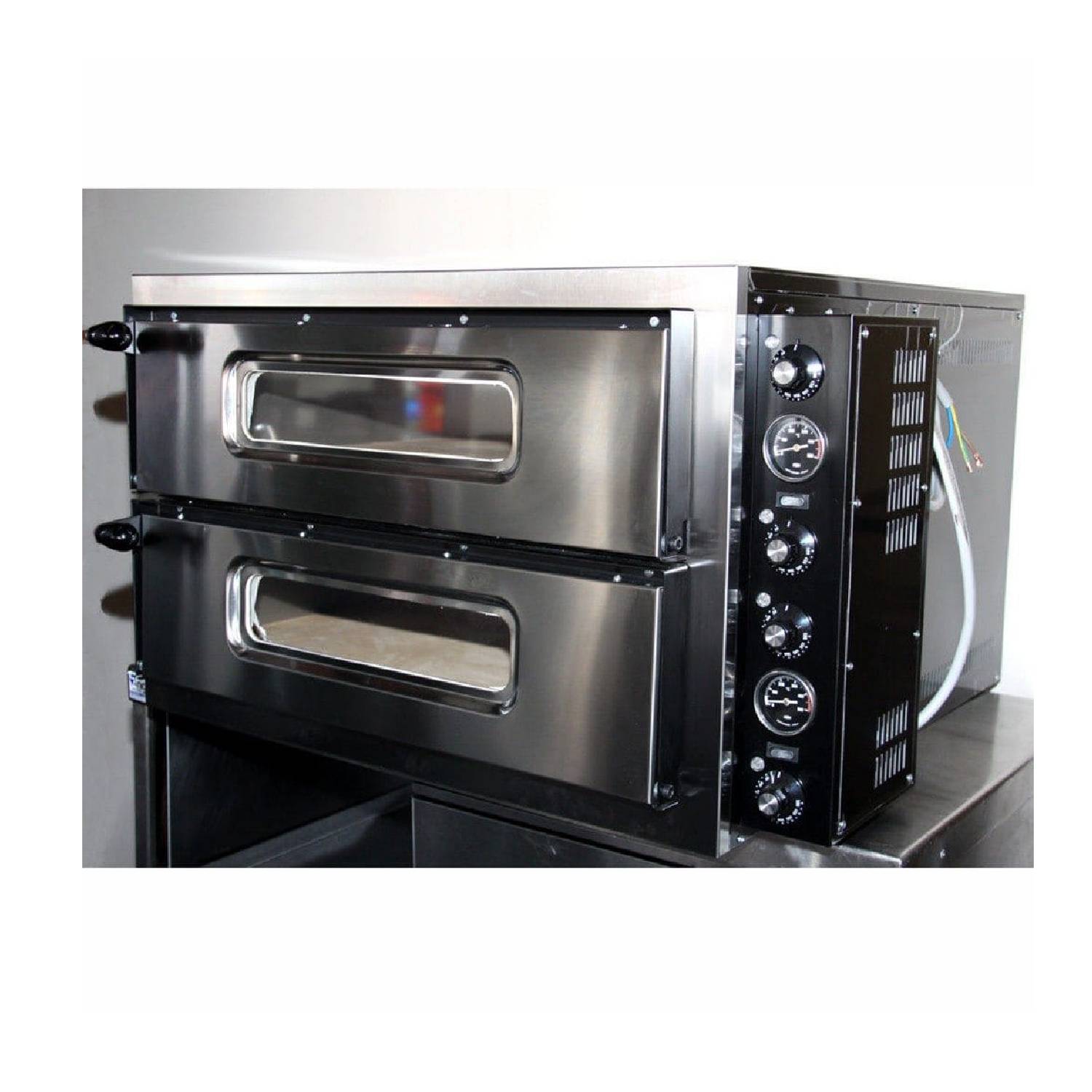 Infernus Twin Deck Italian Double Electric Pizza Oven – PO28D Infernus Twin Deck Italian Double Electric Pizza Oven - PO28D