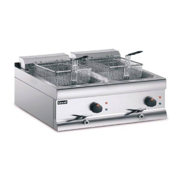 Lincat DF612 Twin Tank Electric Counter Top Fryer