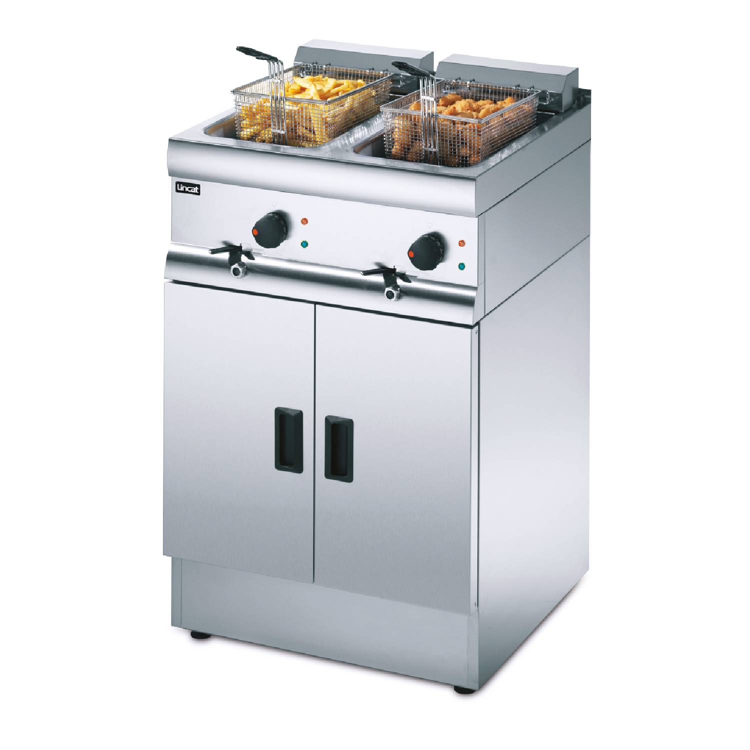 Lincat J12 Twin Tank Electric Fryer – 2 x 9ltr Tanks