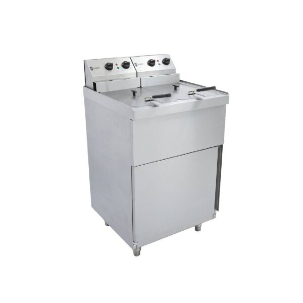 Parry NPDPF6/9 Electric Double Freestanding Fryer 2 x 9L Parry NPDPF6/9 Electric Double Freestanding Fryer 2 x 9L