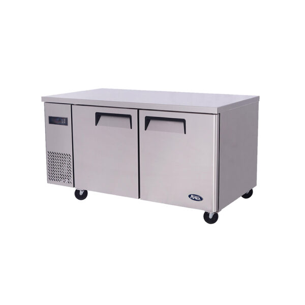 Atosa YPF9037 2 Wide Door Freezer Table 370L