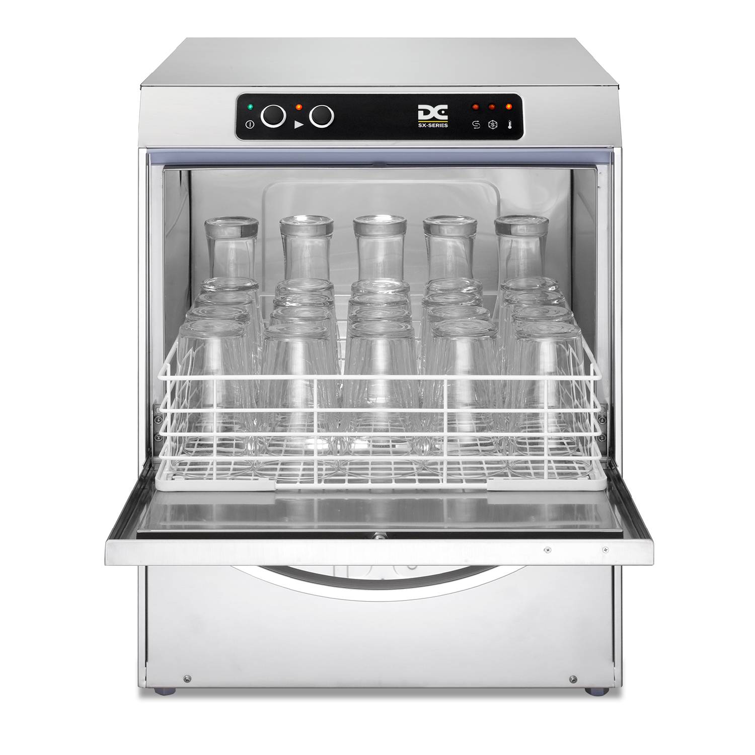 DC SXG45 Standard Extra Frontloading Glasswasher 450mm Basket DC SXG Range Standard Extra Glasswasher