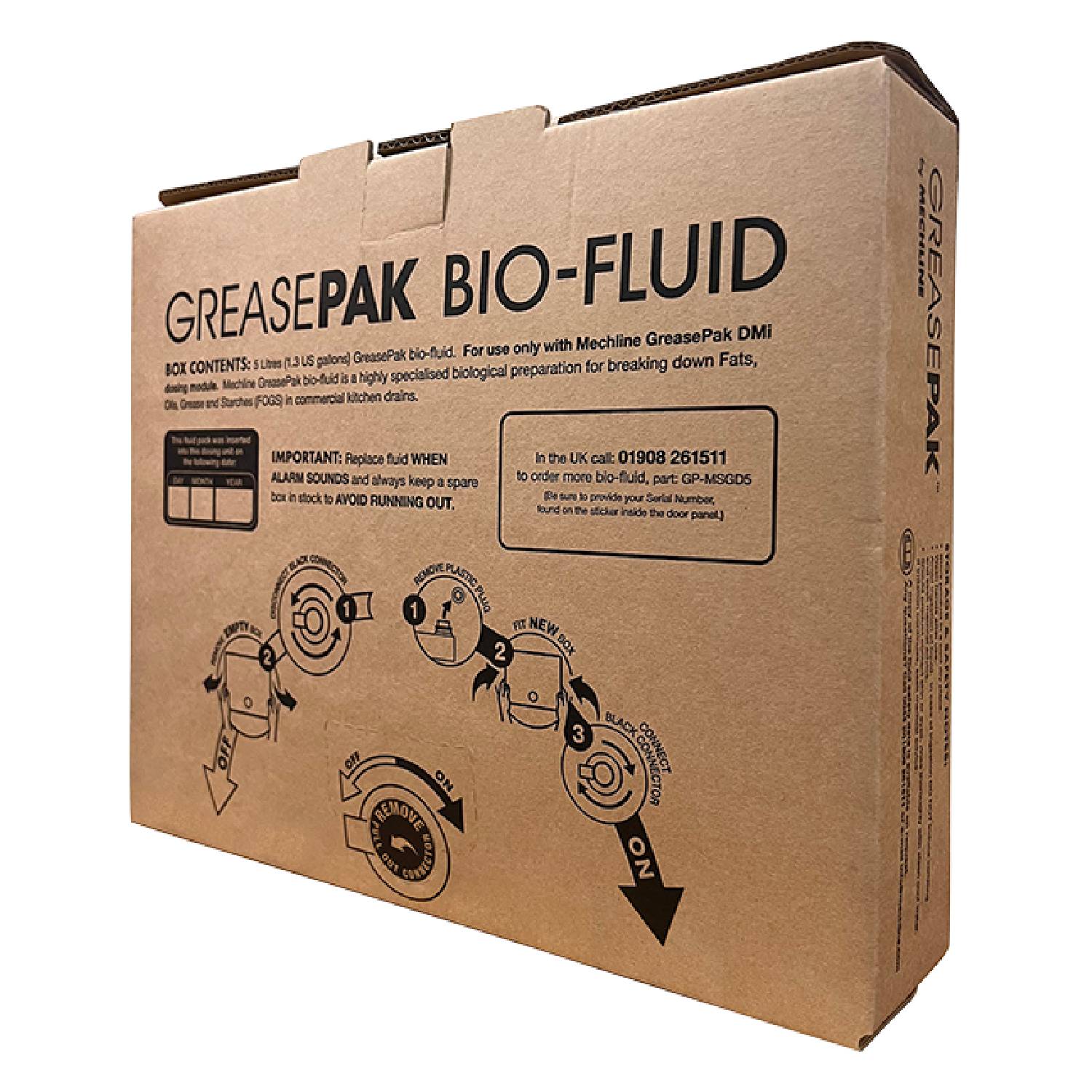 GreasePak Bio-Enzymatic Fluid
