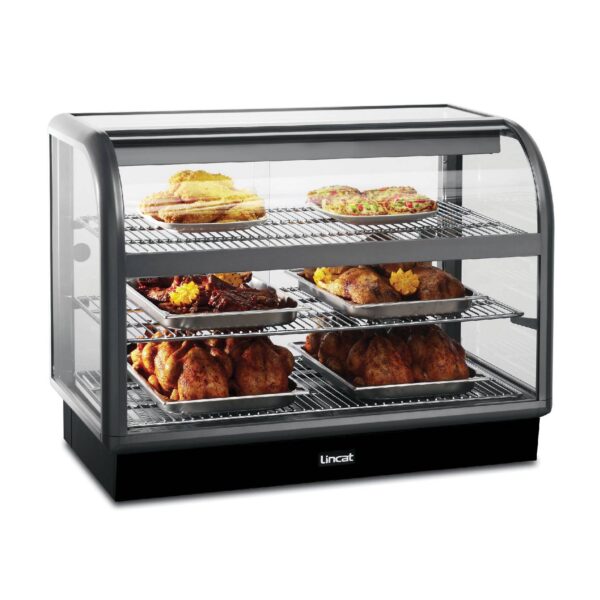 Lincat C6H/100B Curved Front Heated Merchandiser