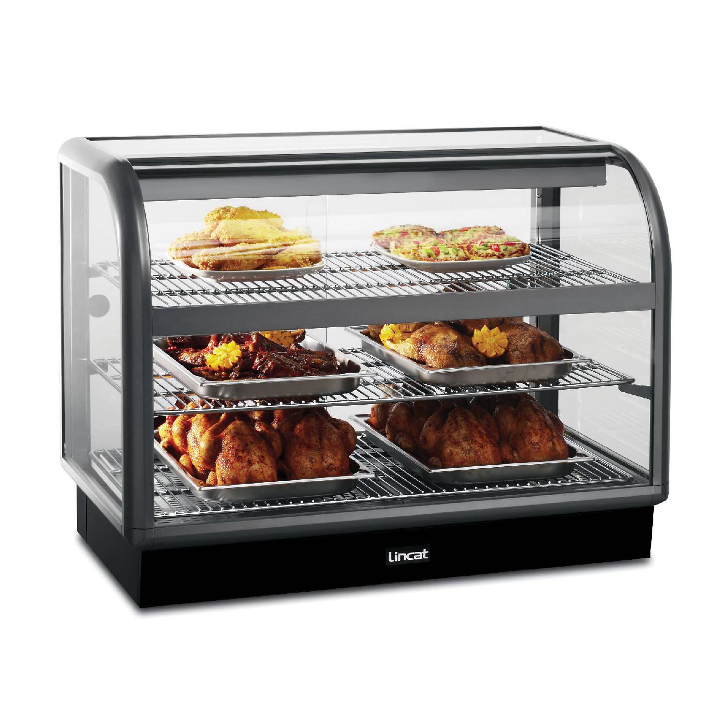 Lincat C6H/100B Curved Front Heated Merchandiser Lincat C6H/100B Curved Front Heated Merchandiser
