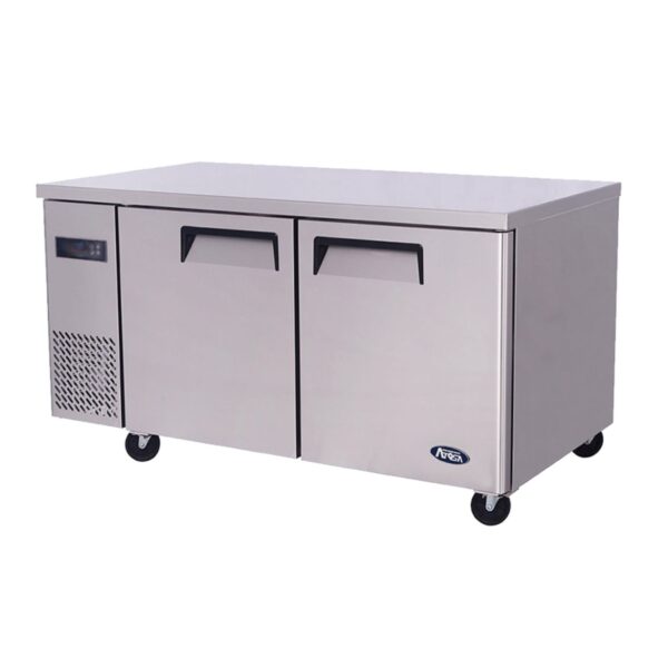 Atosa YPF9037 2 Wide Door Freezer Table 370L