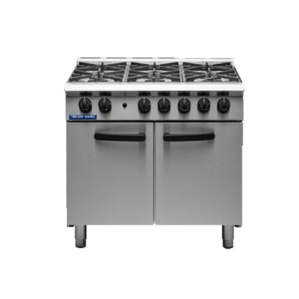 Blue Seal G750-6 Gas 6 Burner Range Static Oven