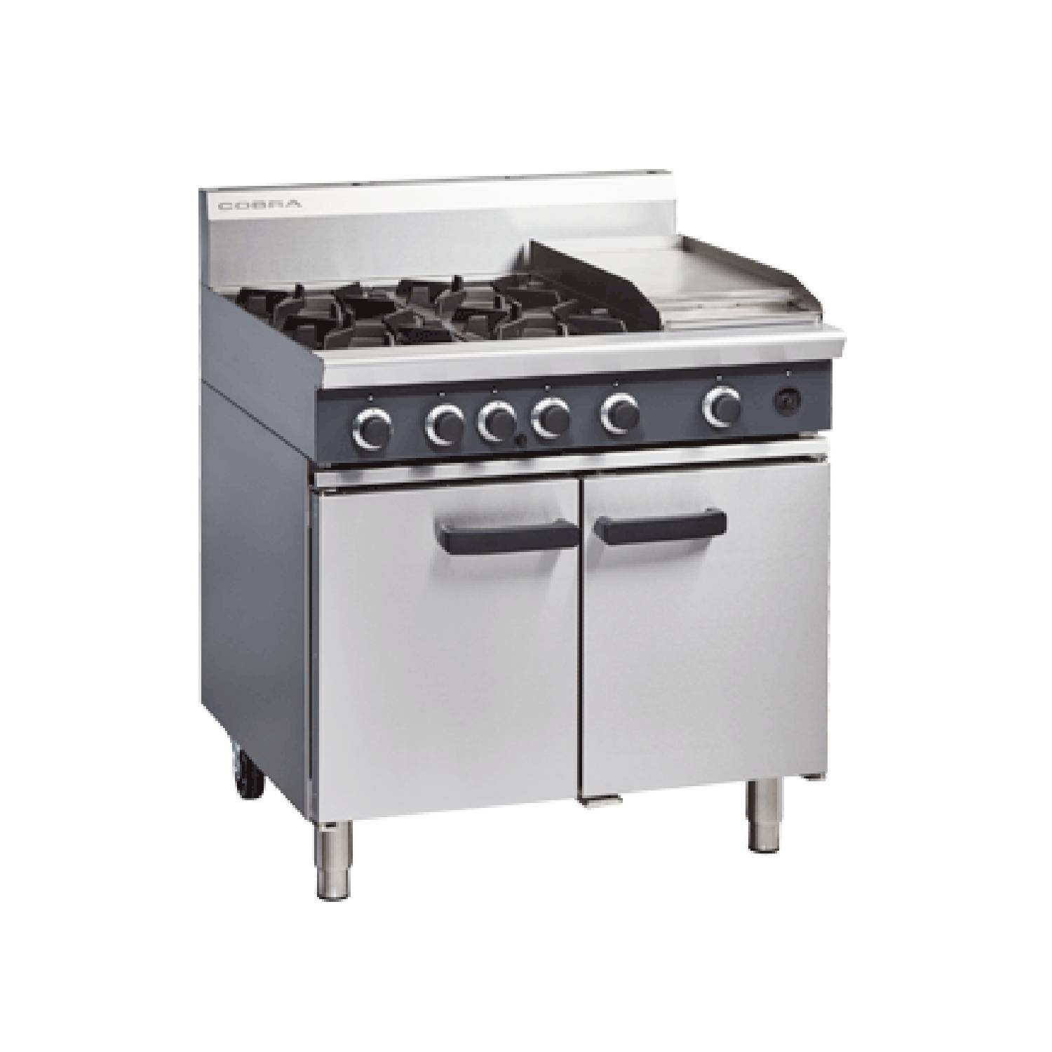 Blue Seal Cobra CR9C Gas 4 Burner Static Oven Range