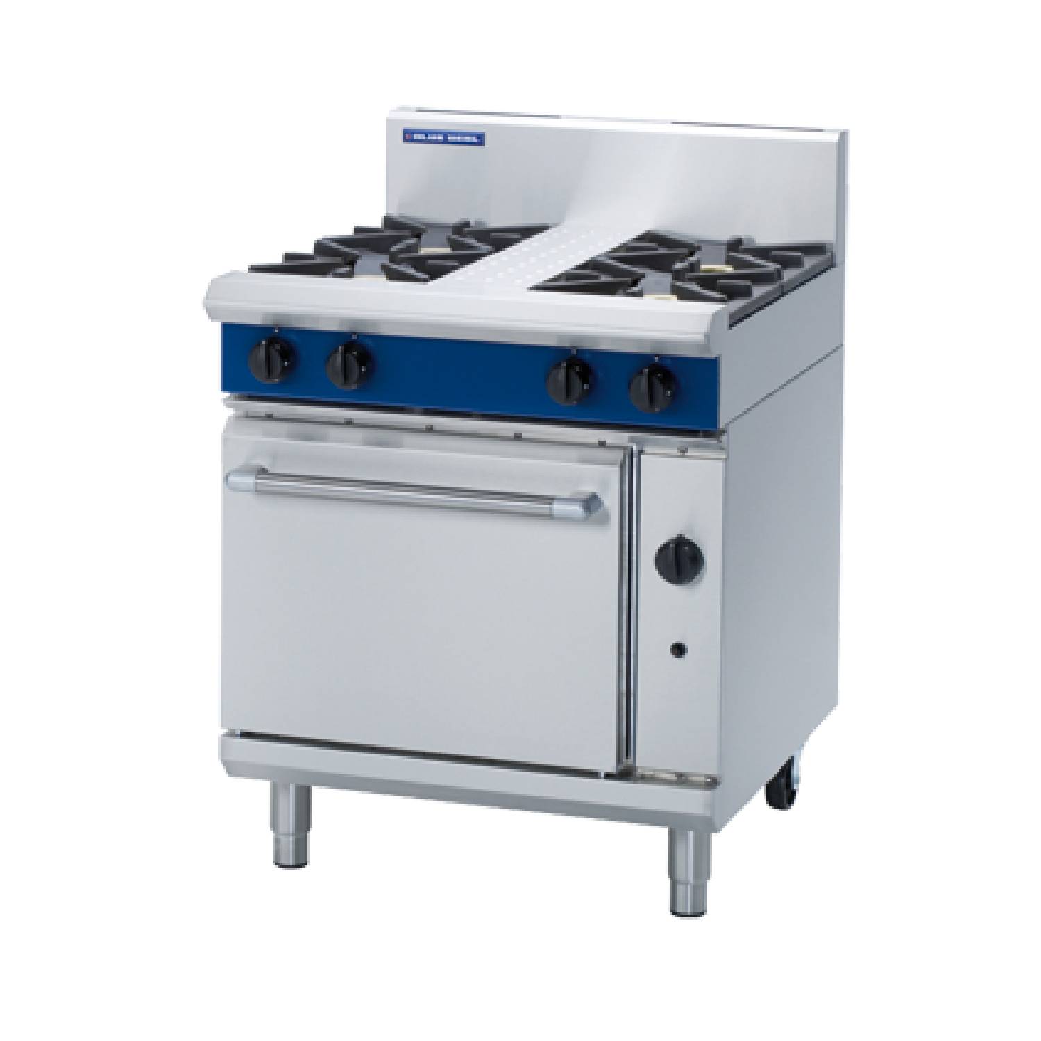 Blue Seal G505D 750mm Gas 4 Burner Range Static Oven