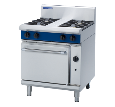 Blue Seal G505D 750mm Gas 4 Burner Range Static Oven