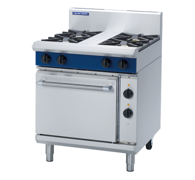 Blue Seal GE505D 750mm Gas 4 Burner Electric Static Oven