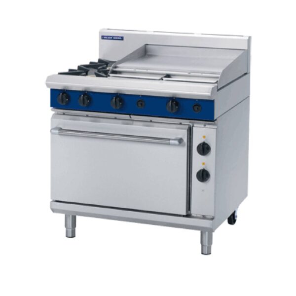 Blue Seal GE506B Gas 2 Burner Range Electric Static Oven