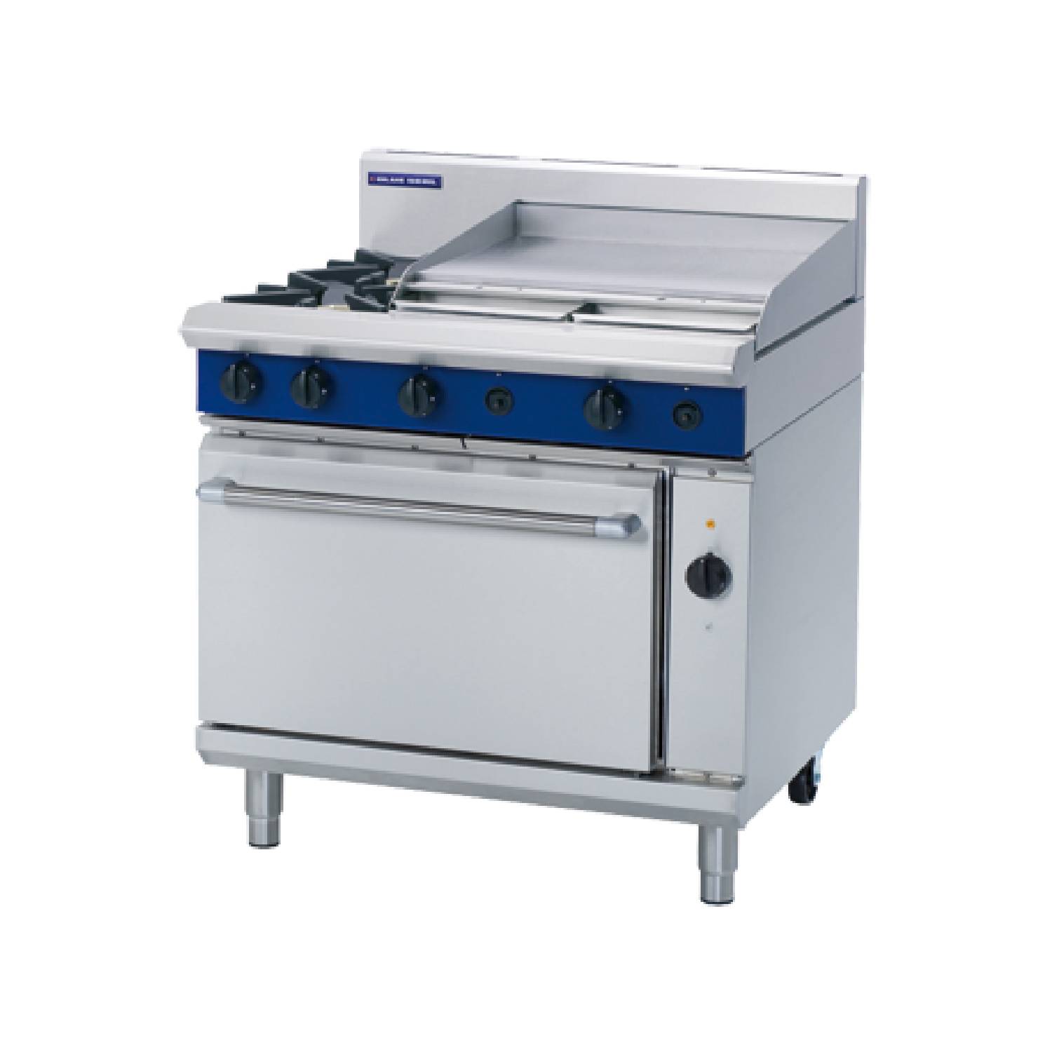 Blue Seal GE56B 900mm Gas Range Electric Convection Oven