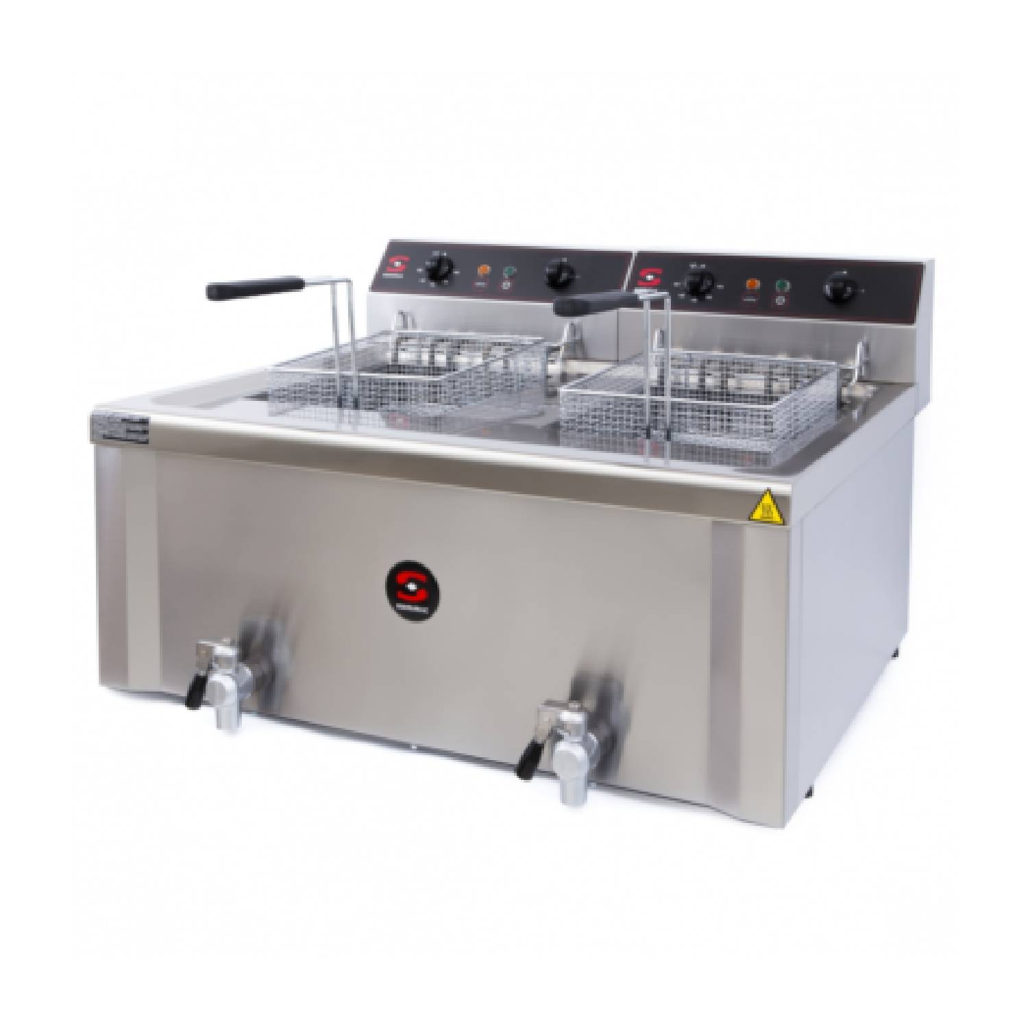 Sammic FE-12+12 Welded-tank Double Electric Fryer