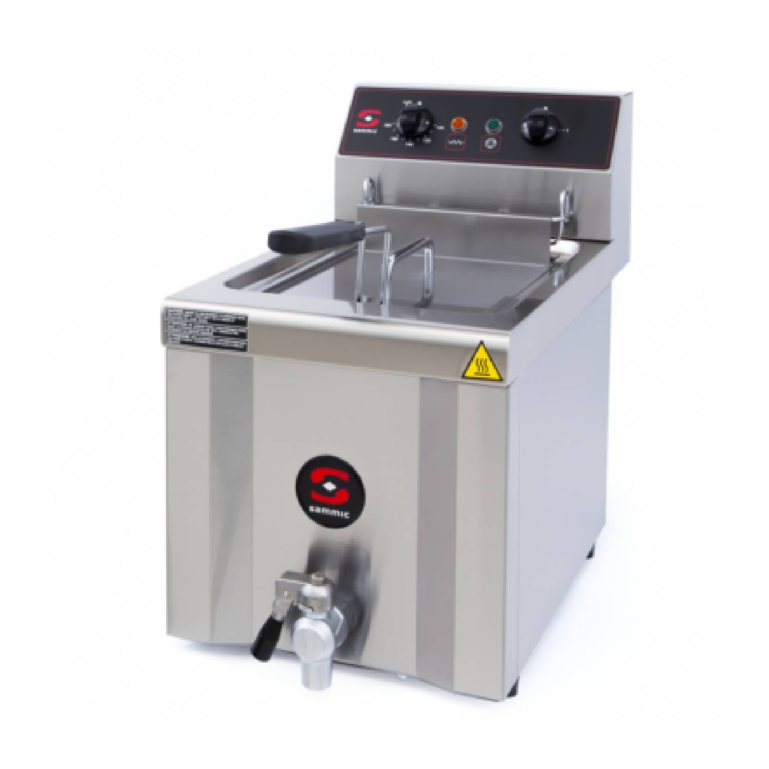 Sammic FE-8 Electric Fryer with Welded Tank & Drain Tap