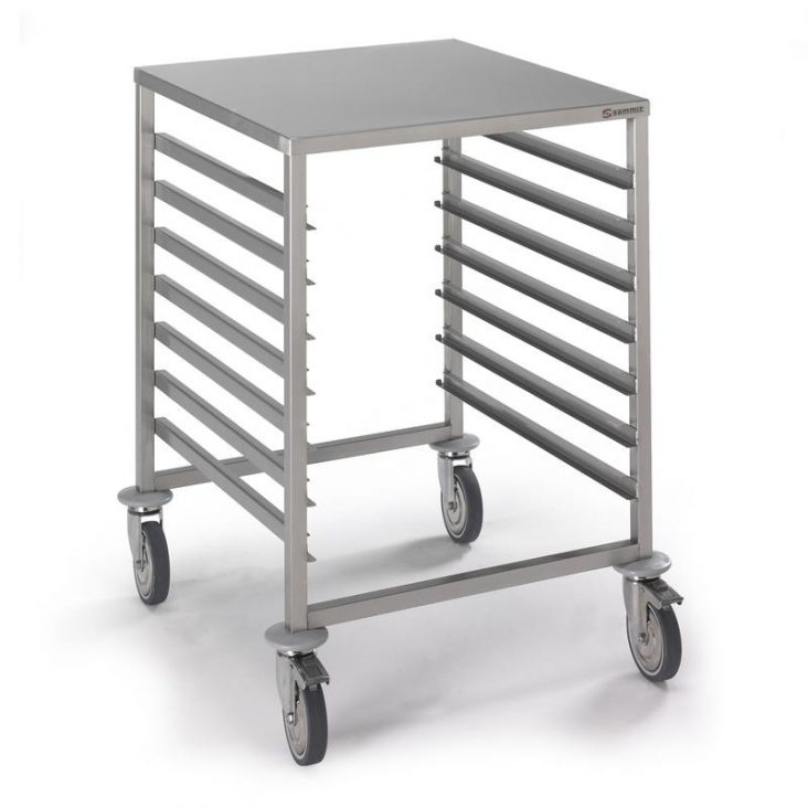 Sammic Trolleys with Guides for Gastronorm Trays