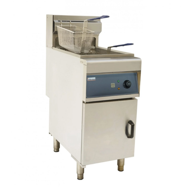 Infernus Free Standing Single Tank Twin Basket Electric Fryer – 28 Litres