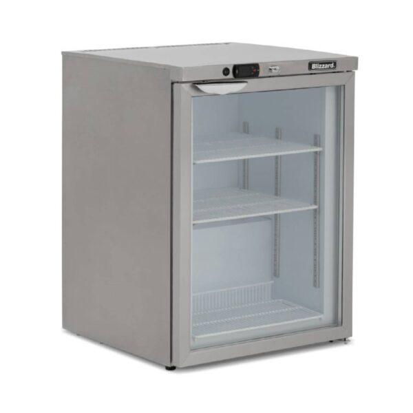 BLIZZARD UCF140CR Glass Door Under Counter Freezer 105L BLIZZARD UCF140CR Glass Door Under Counter Freezer 105L