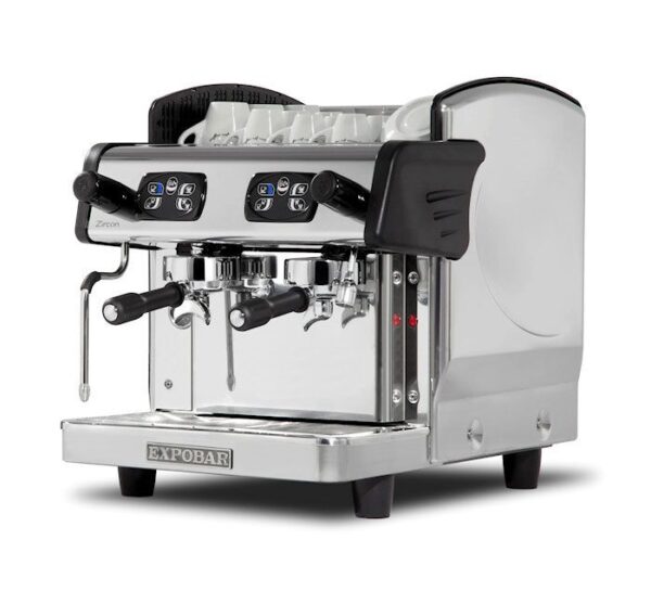 Expobar Zircon Compact 2 Group Espresso Machine – Tall Cup / 6L Boiler