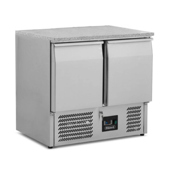 BLIZZARD BCC2-GR-TOP Compact Gastronorm Counter with Granite Worktop 240L BLIZZARD BCC2-GR-TOP Compact Gastronorm Counter with Granite Worktop 240L
