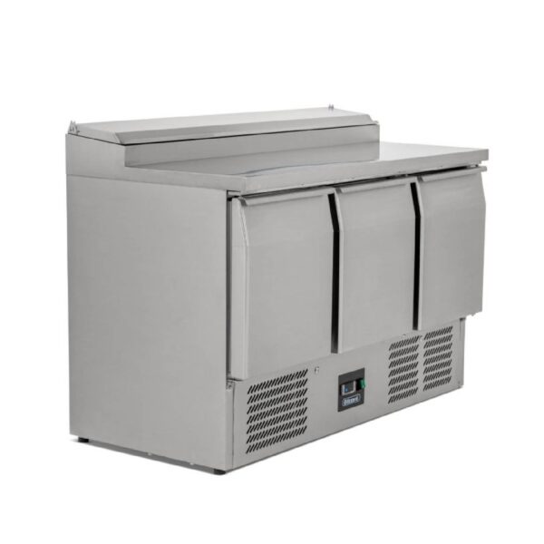 BLIZZARD BCC3EN Compact Gastronorm Prep Counter with Raised Collar 392L