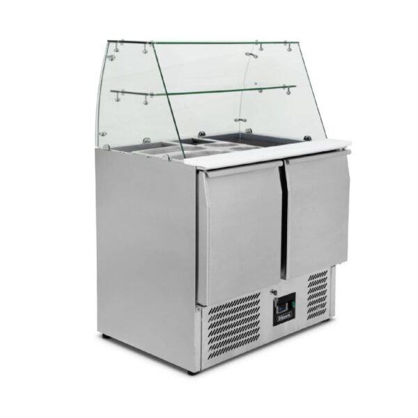 BLIZZARD BPD3 Compact Gastronorm Prep Station with Display 368L