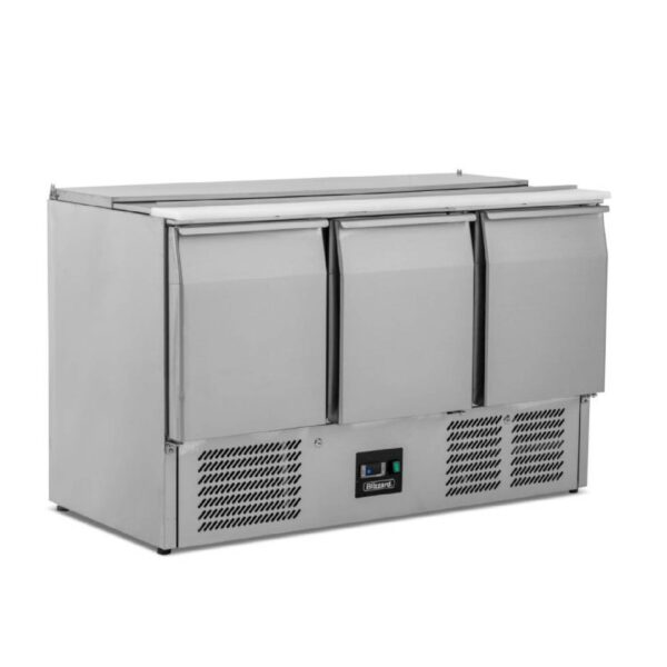 BLIZZARD BSP3 Compact Gastronorm Saladette with Cutting Board 368L
