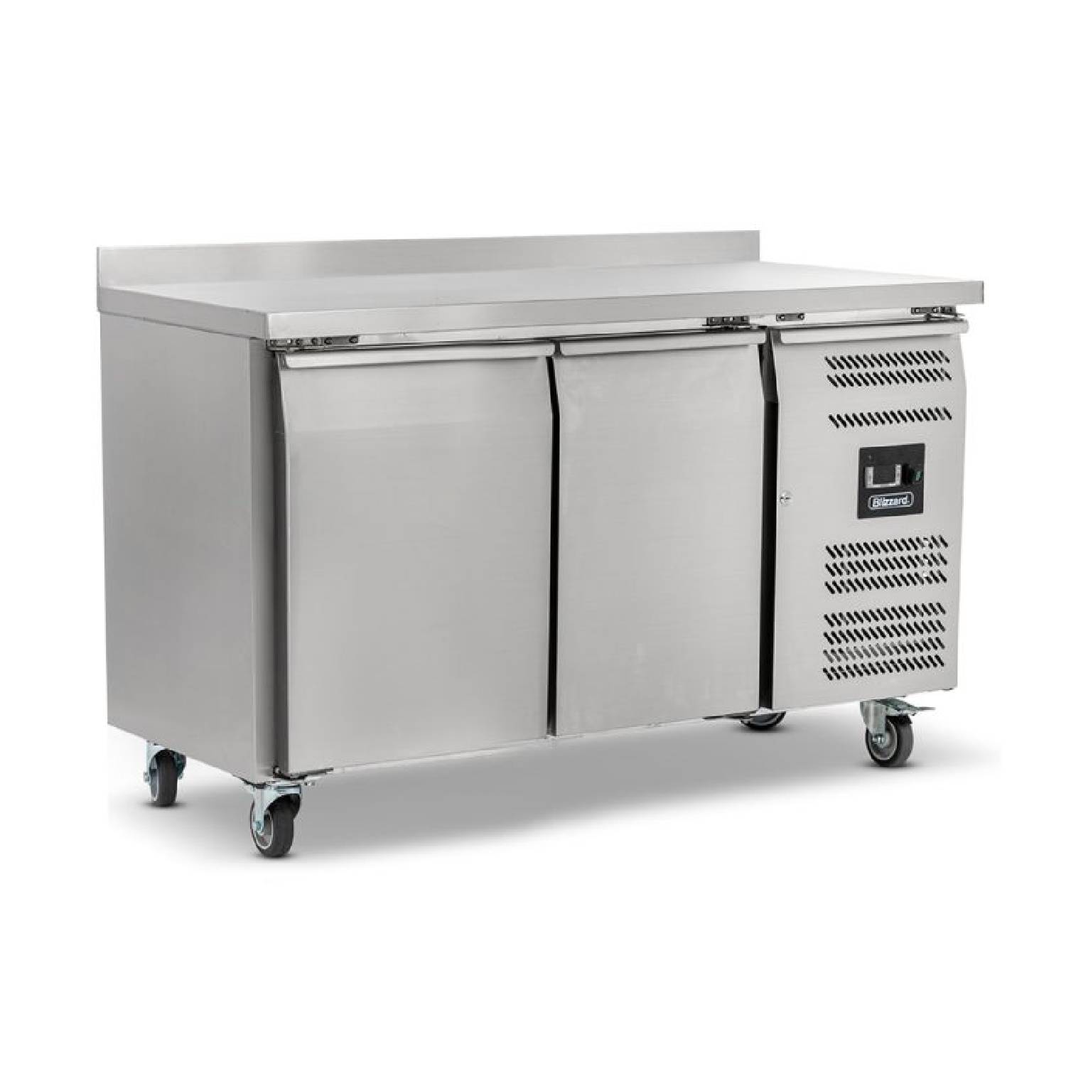 BLIZZARD HBC2 Refrigerated GN 1/1 Prep Counter With Upstand 282L