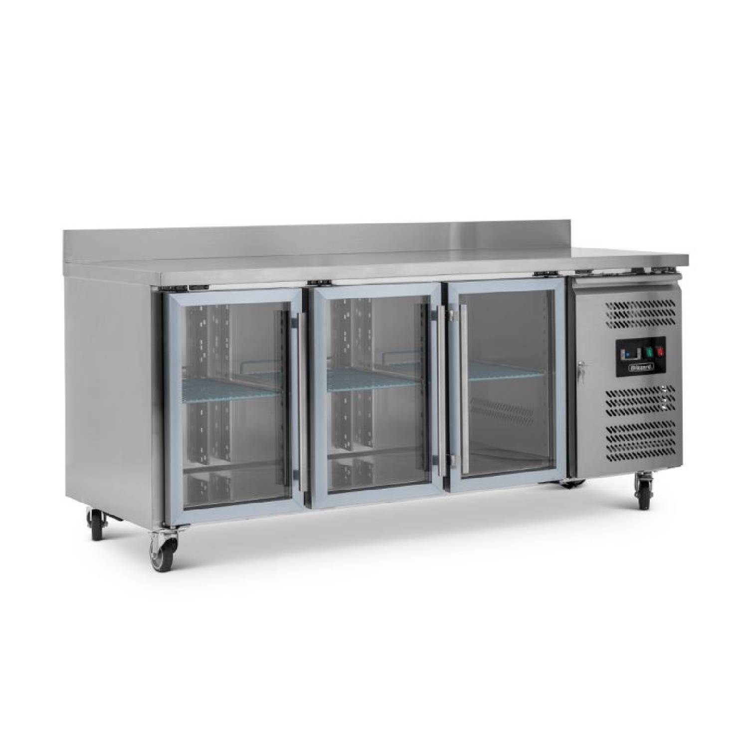 BLIZZARD HBC3CR Refrigerated Glass Door Gastronorm Counter 417L