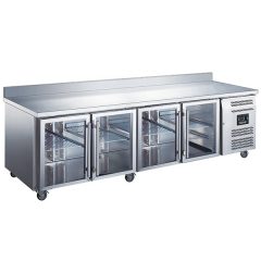 BLIZZARD HBC4CR Refrigerated Glass Door Gastronorm Counter 553L BLIZZARD HBC4CR Refrigerated Glass Door Gastronorm Counter 553L