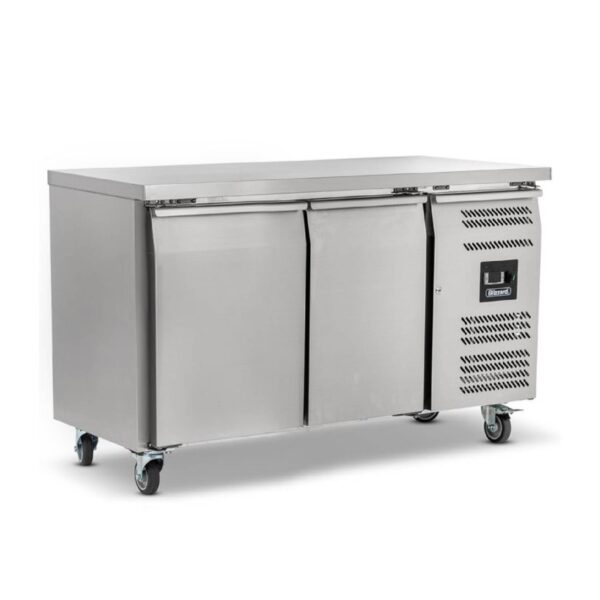 BLIZZARD LBC2SL Slim-line Stainless Steel Counter Freezer, 600mm (d) 228L