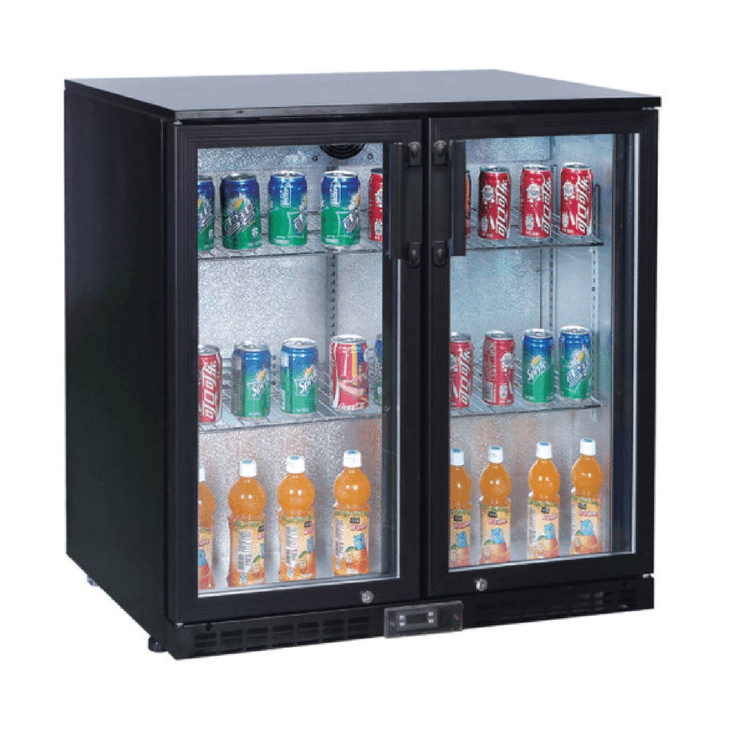 KOLDBOX KBC2 2 Door Bottle Cooler 208L
