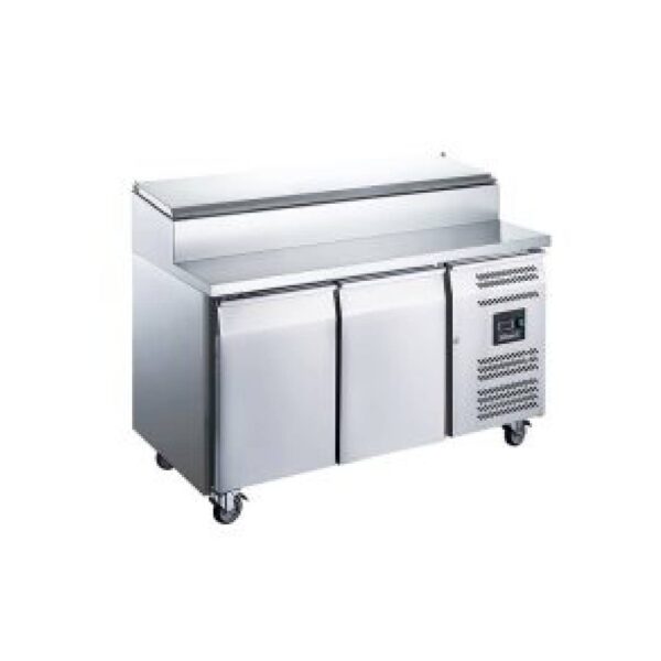 BLIZZARD HBC2EN Refrigerated Prep Counter with Raised Collar 282L