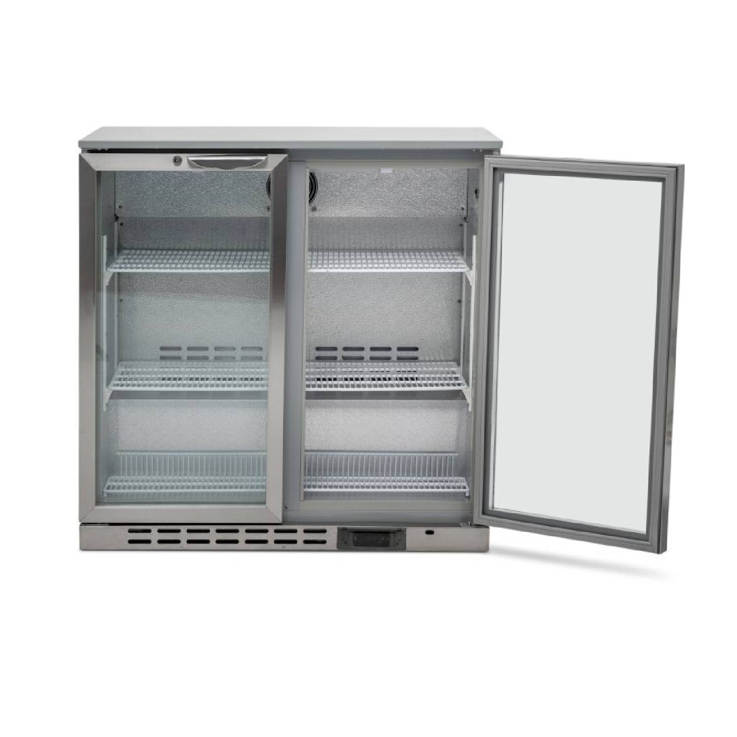 BLIZZARD BAR2SS Double Door Bar Bottle Cooler 200L BLIZZARD BAR2SS Double Door Bar Bottle Cooler 200L - Image 4