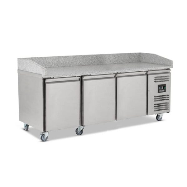 BLIZZARD BPB2000 Refrigerated Pizza Prep Counter with Upstand 635L BLIZZARD BPB2000 Refrigerated Pizza Prep Counter with Upstand 635L