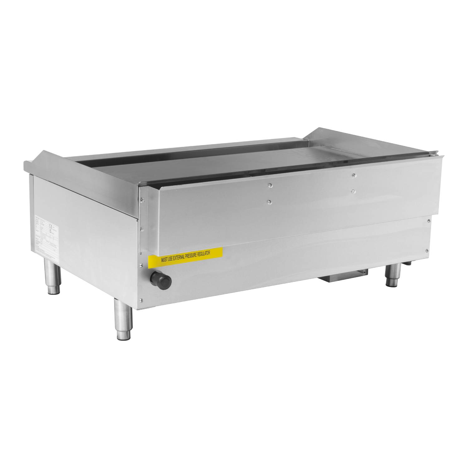 Infernus Counter Top 3 Burner Gas 900mm Griddle, 20mm plate Infernus Counter Top 3 Burner Gas 900mm Griddle 20mm plate
