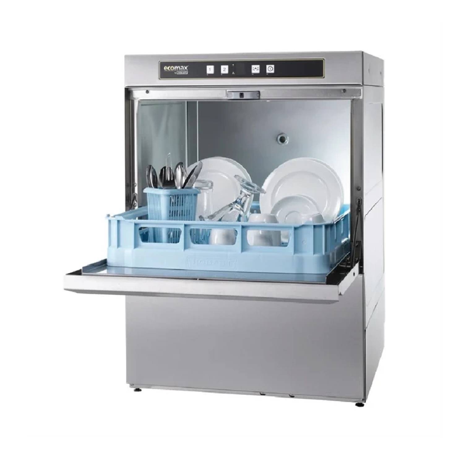 Hobart F504SW Ecomax Dishwasher with Drain Pump and Water Softener Hobart F504SW Ecomax Dishwasher with Drain Pump and Water Softener