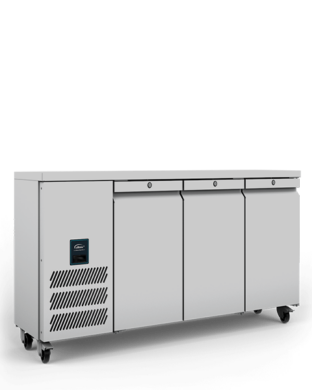WILLIAMS HJSC3-SA 3 Door Slimline Counter Fridge 374L WILLIAMS HJSC3-SA 3 Door Slimline Counter Fridge 374L