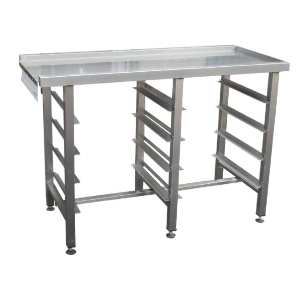 DC Passthrough Exit Table and Storage for Eight Racks