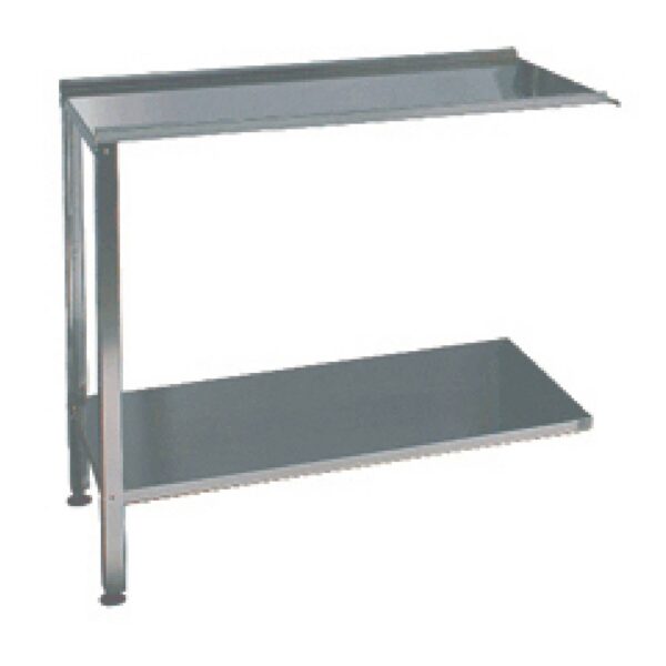 DC Passthroughs - Entry or Exit Table with Half Undershelf