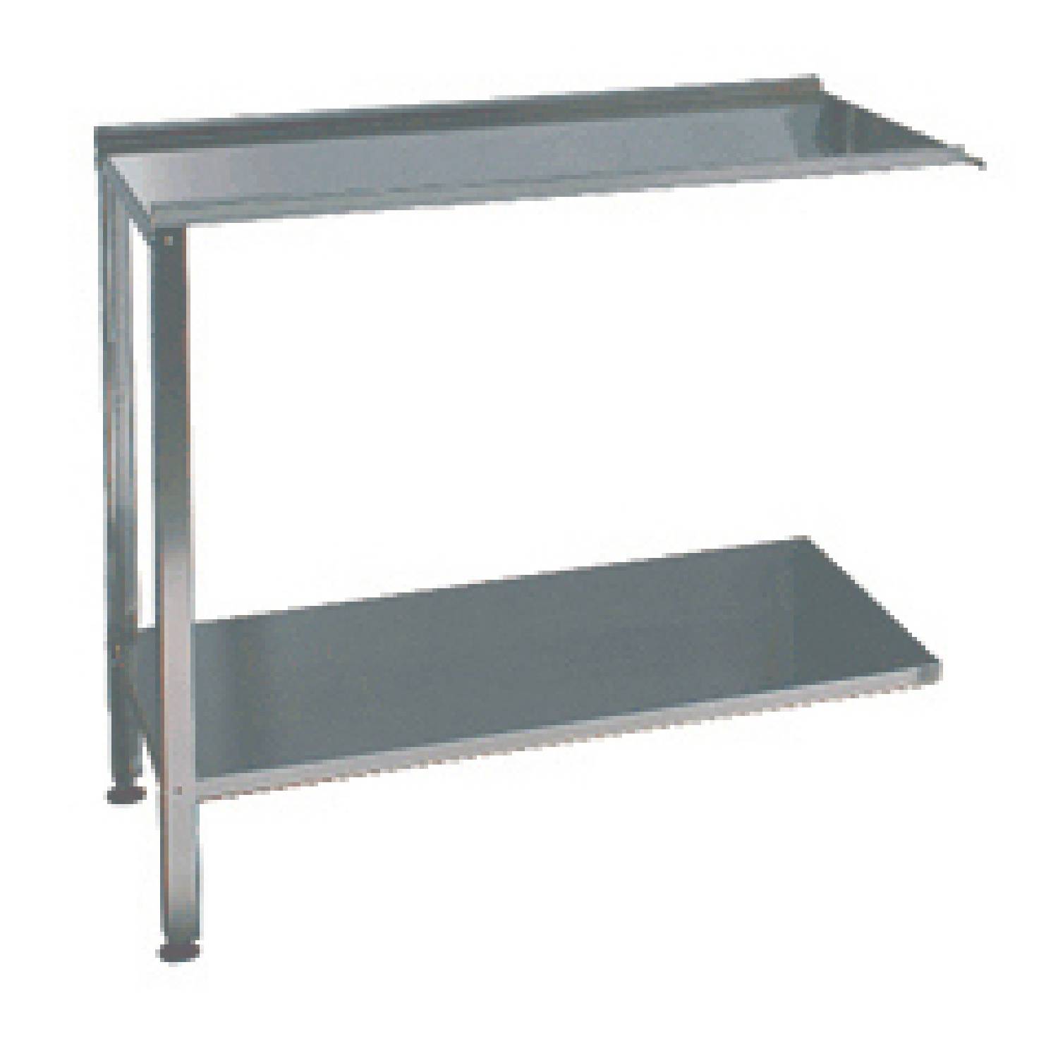 DC Passthroughs - Entry or Exit Table with Half Undershelf